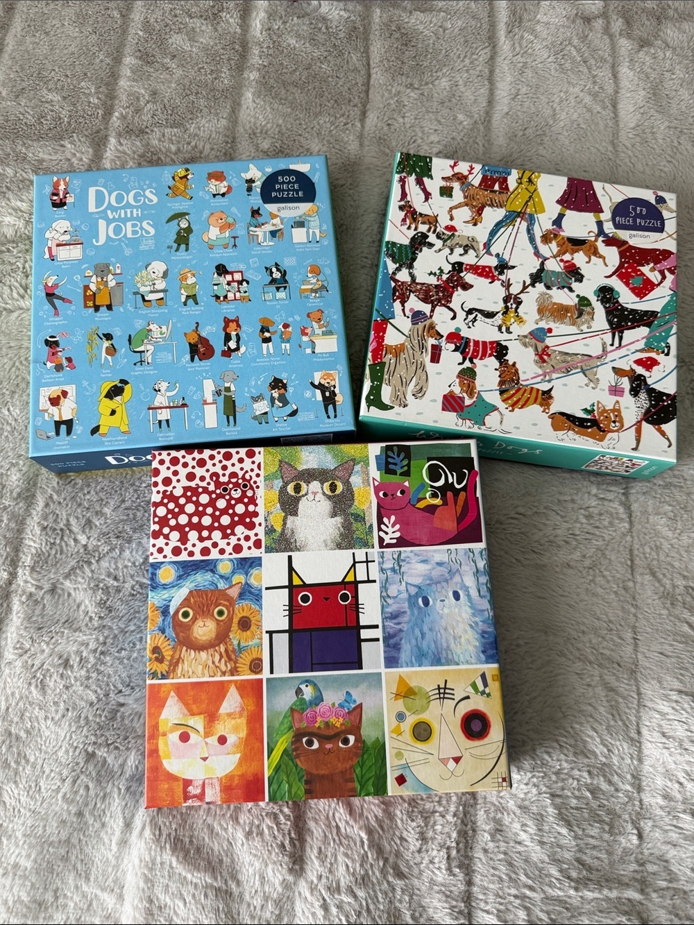 Colorful Pets - Cat & Dog Puzzle Bundle